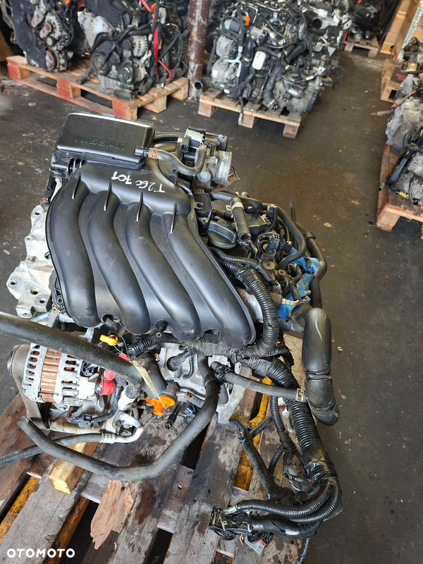 Silnik 1.6 Hr16de Nissan Qashqai kompletny