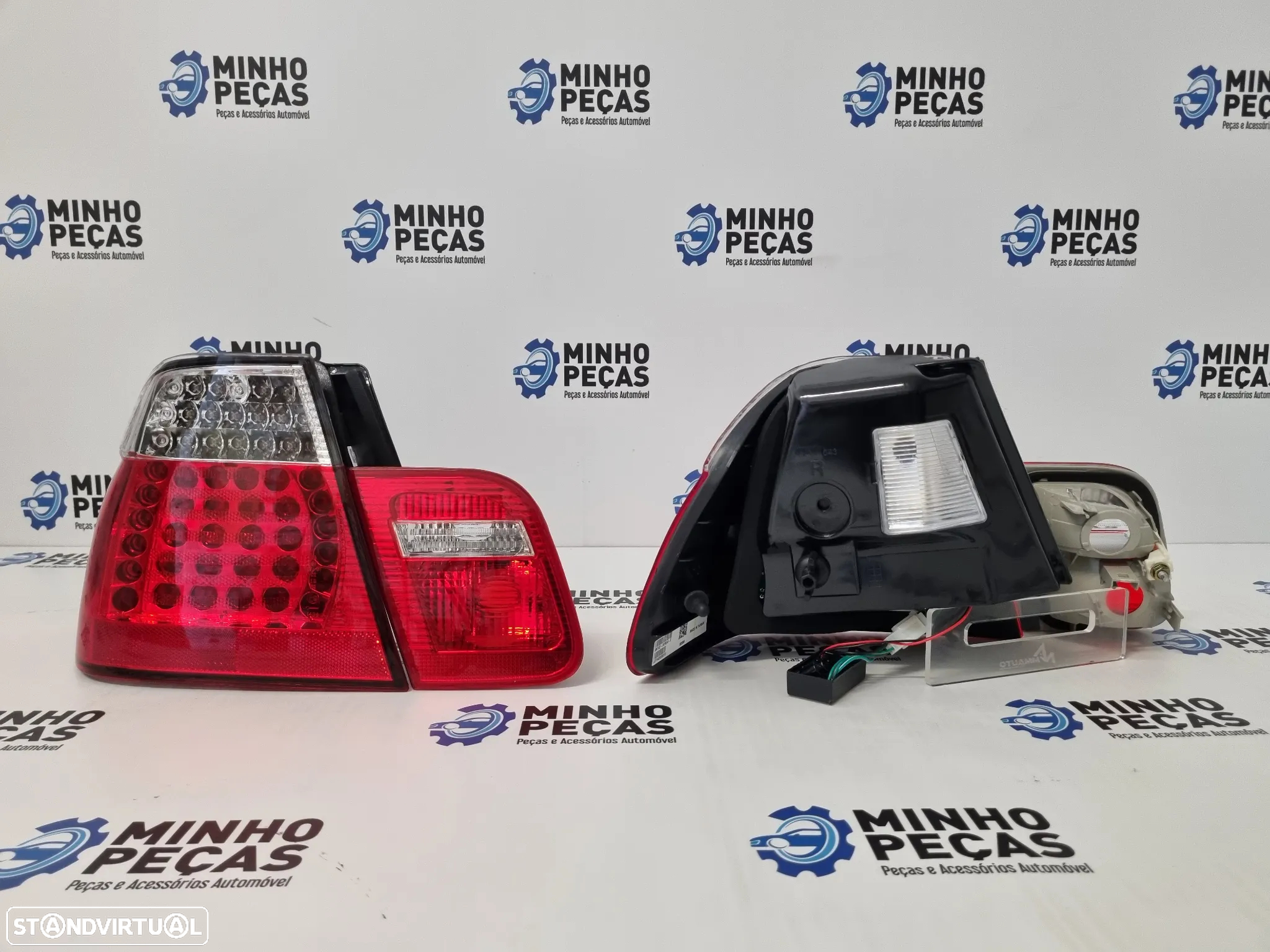 Farolins Traseiros BMW (E46) Pré-Facelift em Led - 7