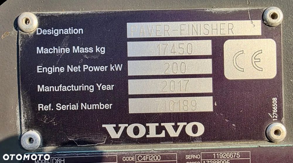 Volvo Rozściełacz Gąsienicowy Volvo P8820C - 25