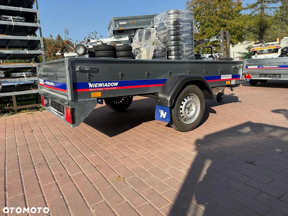 Niewiadów Przyczepa Niewiadów N426U 260x138x35cm 1 oś 750kg burty boczne 2mm Częstochowa MOTOMUS dostawa pod dom - 12