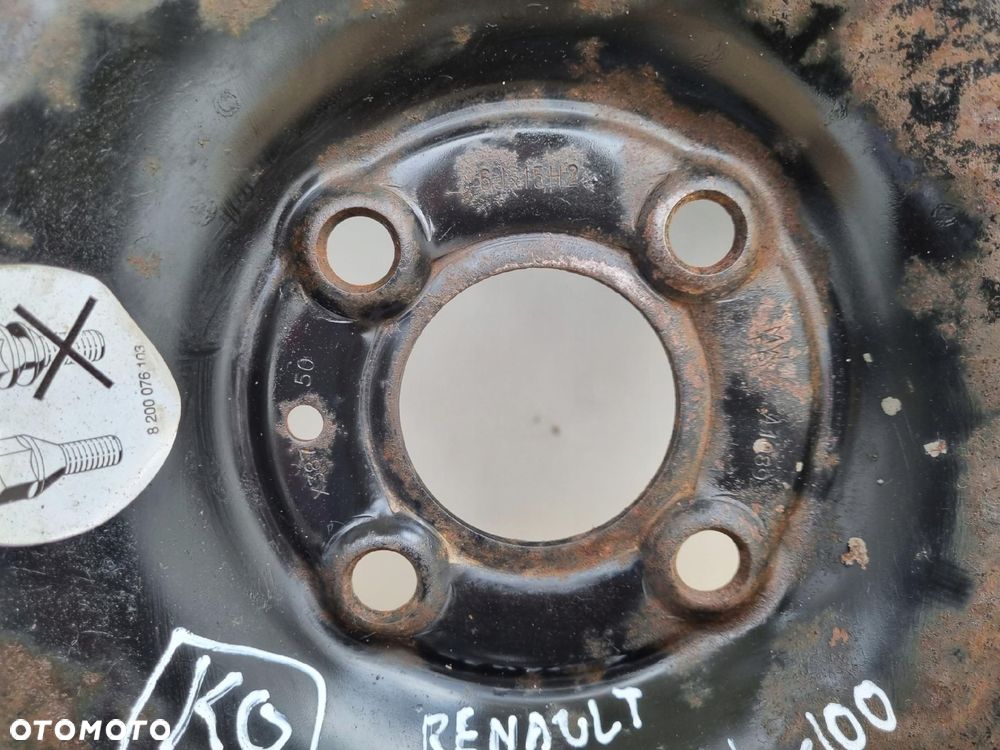 Renault Megane II Scenic II Clio KOŁO ZAPASOWE Zapas 185/60 R15 4x100 ET50 - 3