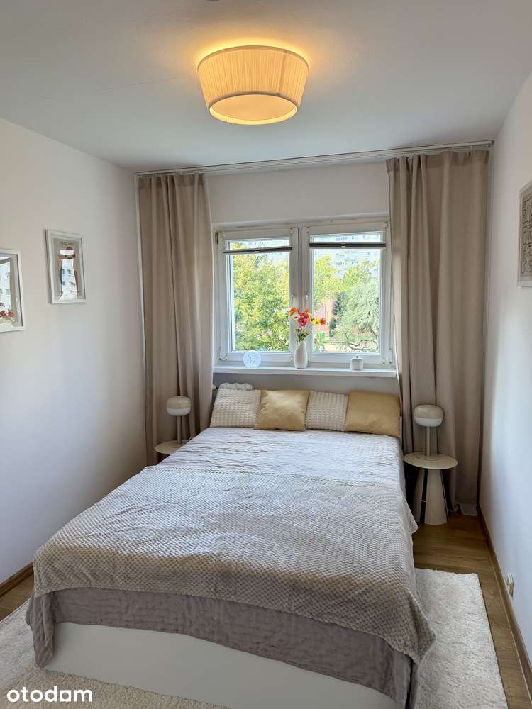 Przytulne 42 m², 2 osobne pokoje, osobna kuchnia, balkon | Bielany