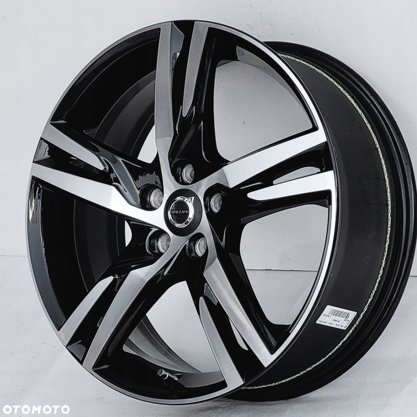 NOWA FELGA VOLVO XC60 XC40 C40 V60 S60 7,5 x 19 et50,5 OE 31423931 ORYGINAŁ - 6
