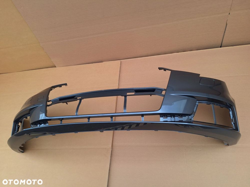 AUDI A3 LIFT HB 16- 17-20 8V3 ORYGINAŁ! NOWY! ZDERZAK PRZÓD PRZEDNI BDB SZARY MET. ORYGINAŁ 8V3807437AF WYSYŁKA 24H - 7