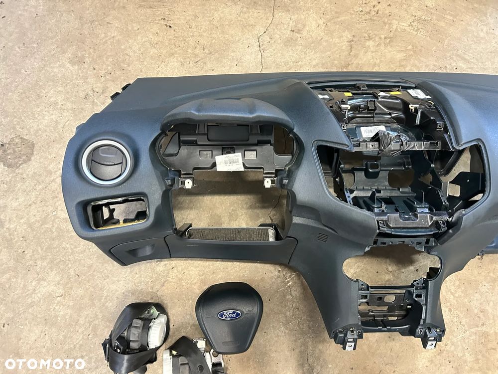 DESKA ROZDZIELCZA,KONSOLA PODUSZKI PASY FORD FIESTA MK7 - 3