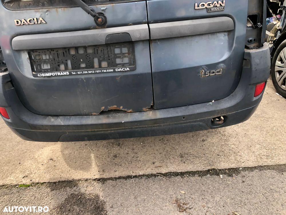 Bara spate Dacia Logan MCV 2008 albastru mineral - 4