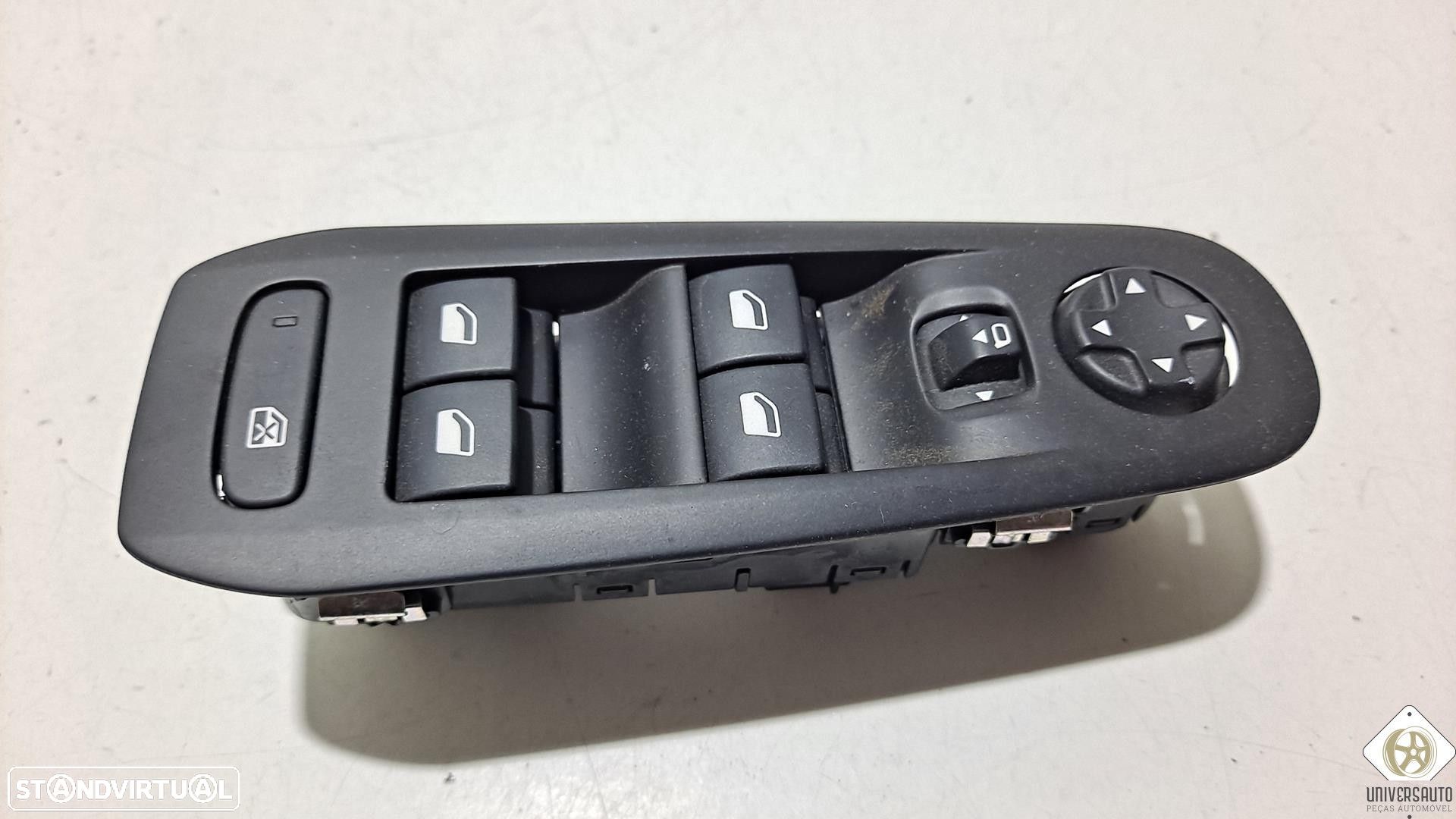 COMANDO ELEVADOR DE VIDRO FRONTAL ESQUERDO PEUGEOT 308 II 2018 - 1