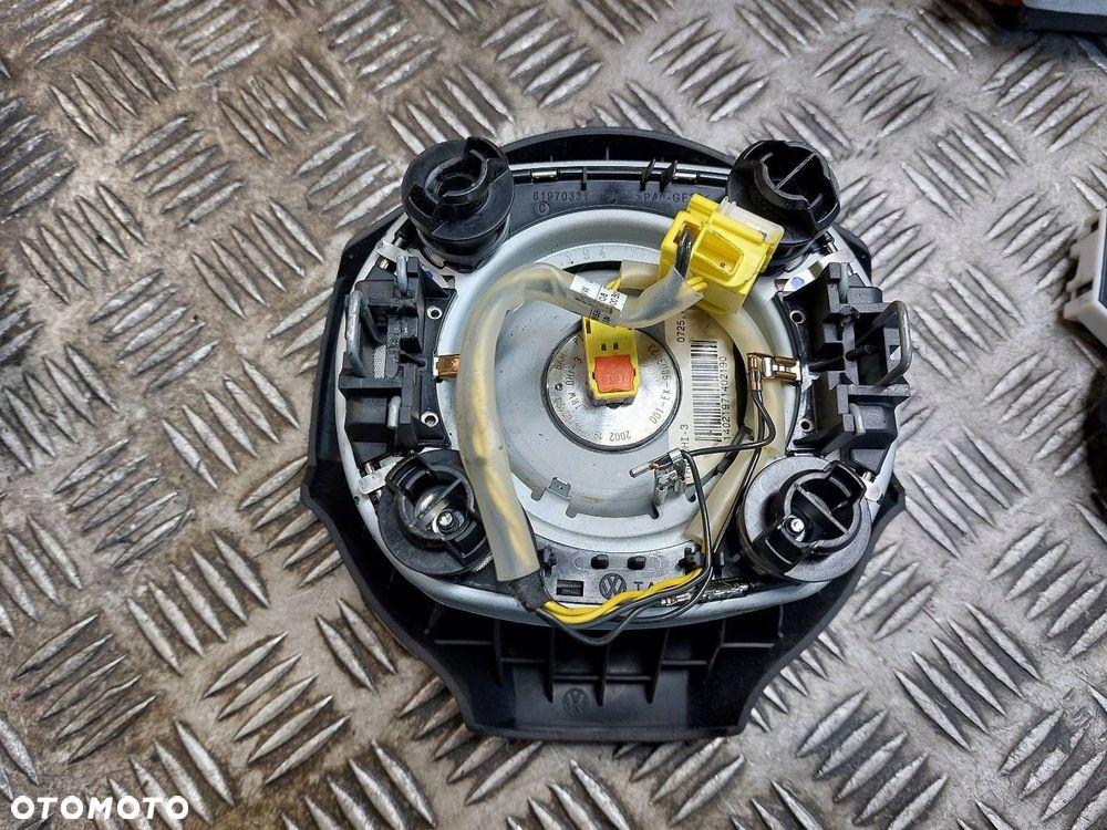 ZESTAW AIRBAG KOKPIT DESKA PODUSZKI PASY MODUŁ GOLF VI 5K0880201D - 8