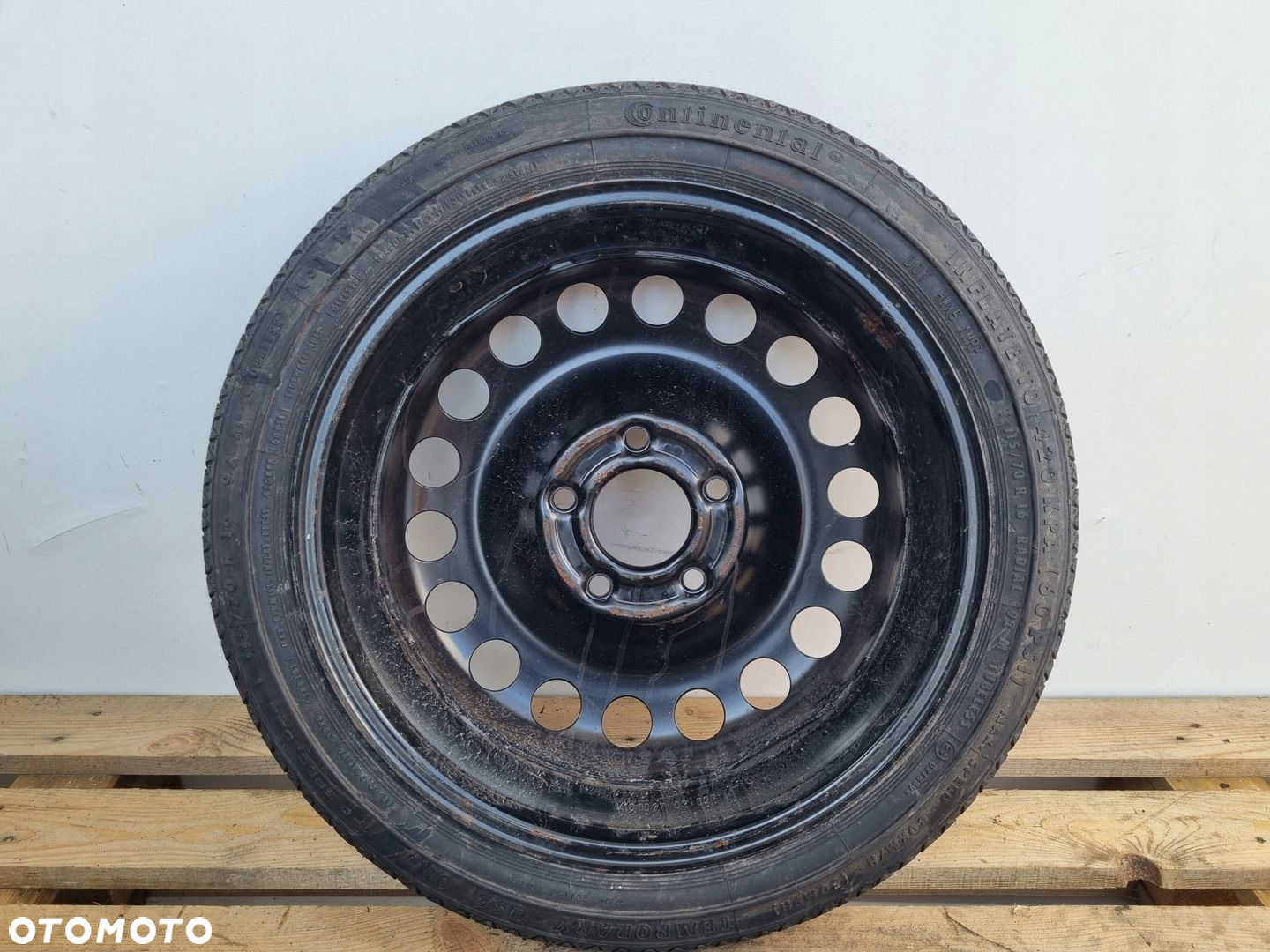Opel Zafira B Astra H KOŁO DOJAZDOWE dojazdówka 115/70 R16 5x110 2160141 - 9