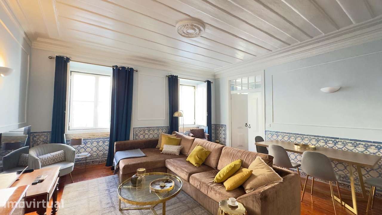 Apartamento T2 com vista, Chiado, Lisboa - Grande imagem: 4/49