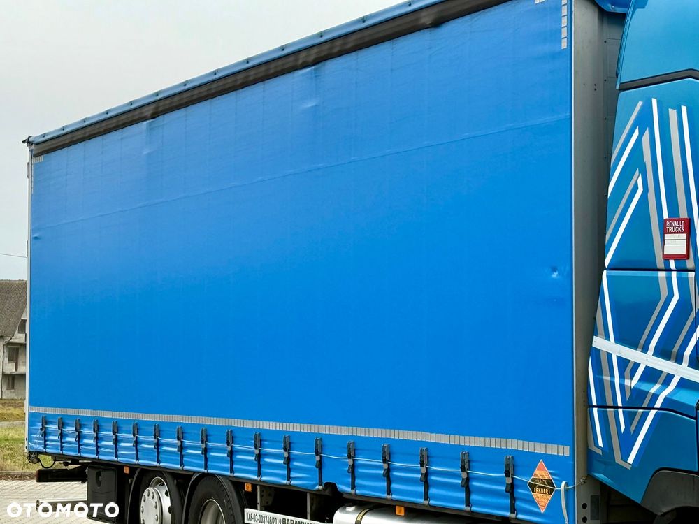 Renault T480 / FIRANKA / 6x2 / 24 PALETY / 9.6 M DŁUGOŚCI / 450 TYŚ KM / 3 OŚ PODNOSZONA / HIGH / 2021 ROK - 11