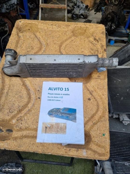 radiador intercooler Corsa C 1.3 tdci  07 - 1