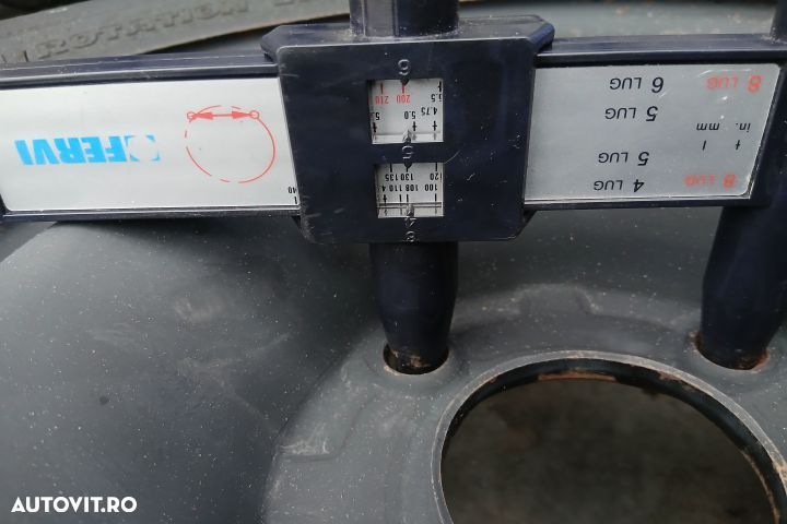 Jante tabla cu anvelope 15 - set 195/65 R16 195/65 R16 Peugeot 307 1 - 7