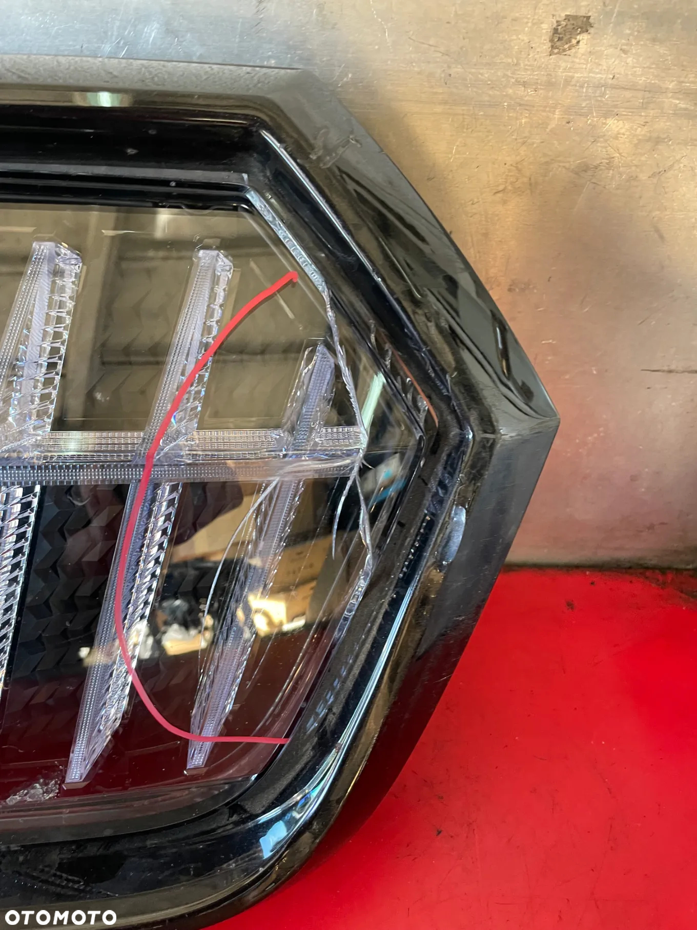 SKODA ENYAQ LED  GRILL ATRAPA ZDERZAKA - 7