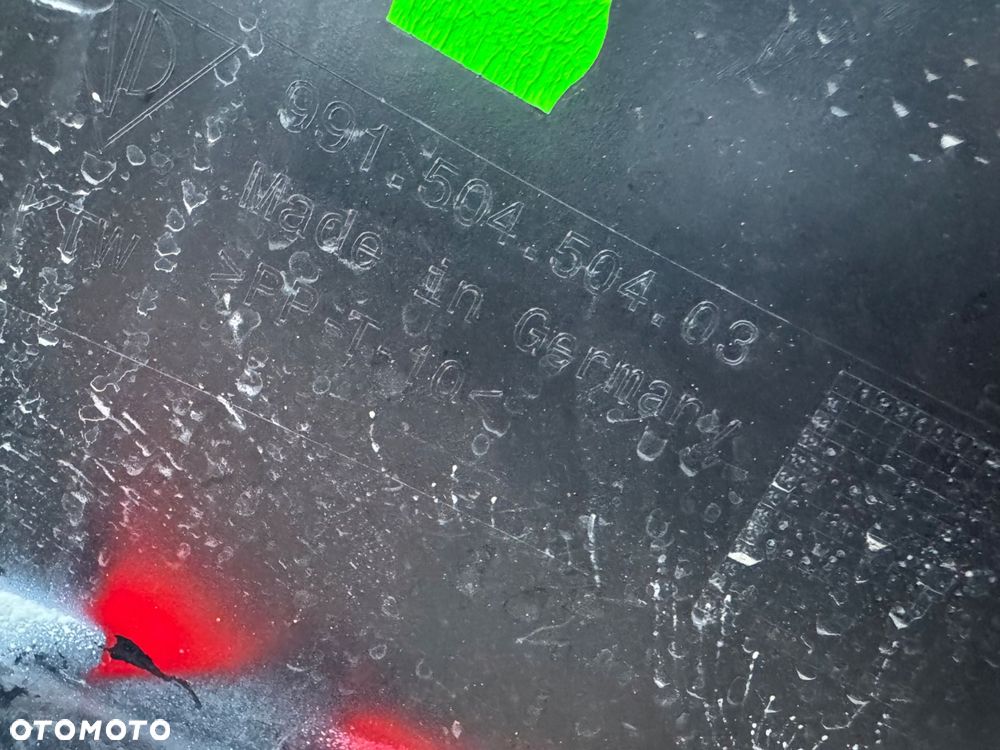 zderzak przód nadkole prawe porsche 991 911 991.2 lift gt3 gt3 rs oryginał - 4