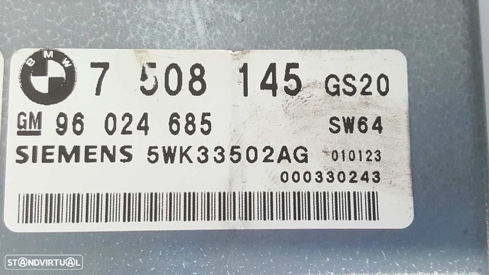 CENTRALINA CAIXA DE VELOCIDADES AUTOMÁTICA BMW SERIE 5 BERLINA (E39) 530D - 7