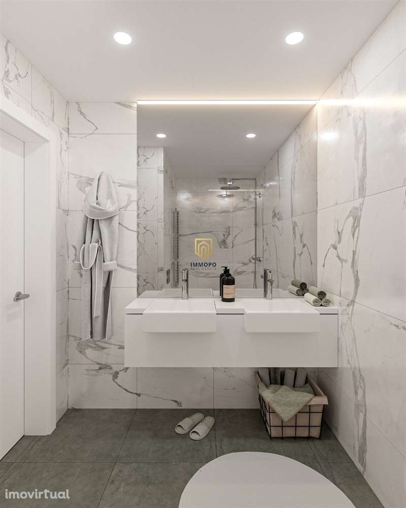 Apartamento T3 novo em Gondomar com varanda para venda - Grande imagem: 5/17
