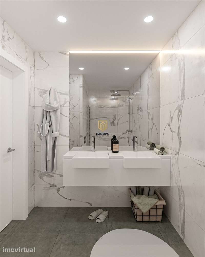 Apartamento T3 novo em Gondomar com varanda para venda - Grande imagem: 5/17