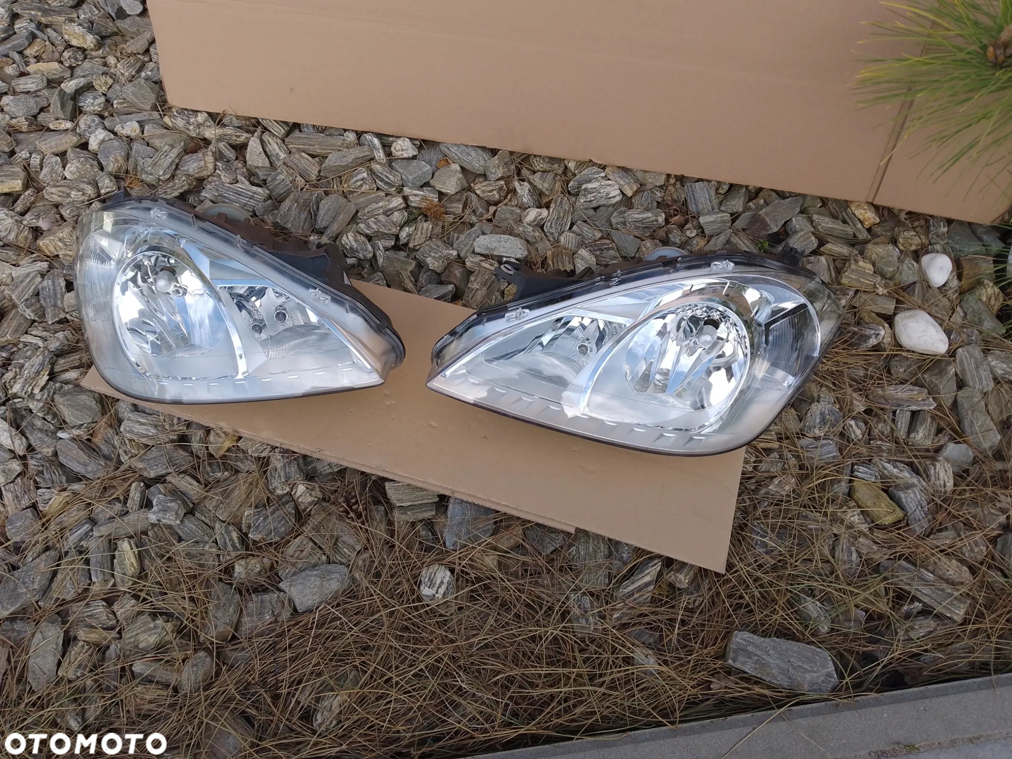 LAMPA PRZÓD PRAWA LEWA MERCEDES A W169 LIFT A1698205861 2SZT - 4