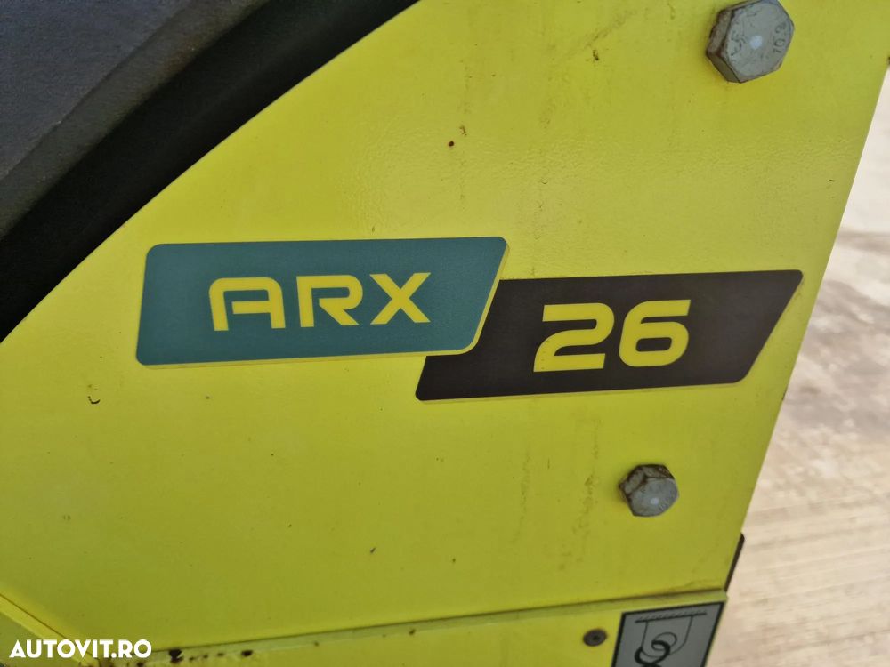 Ammann ARX 26, 934h, 2018, latime tambur 1,2m, 2,6t, sitem stropire, motor Yanmar 31CP, Lungime 2,3m, inaltime 2,1m, posiblitte leasing 3 ani, STARE FOARTE BUNA-PROMOTIE 19.900 Eur+Tva - 16