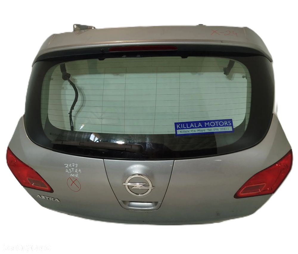 KLAPA BAGAŻNIKA TYLNA TYŁ OPEL ASTRA J IV 09-13 Z177 - 4