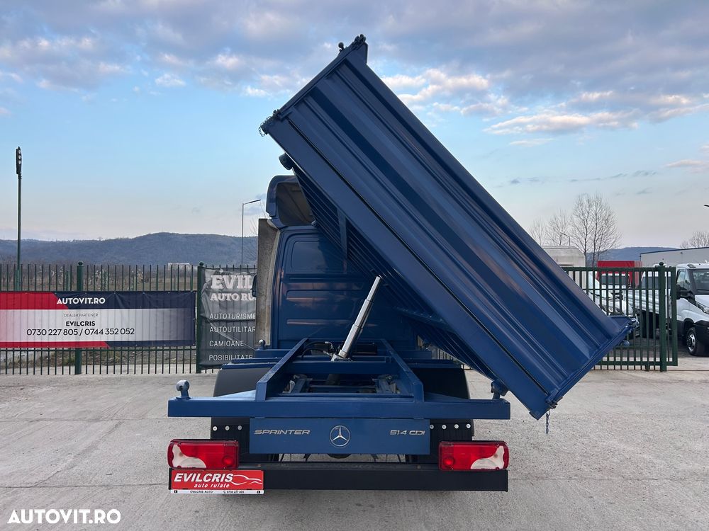 Mercedes-Benz Sprinter BASCULABIL 3 PARTI AXA DUBLA SPATE - 20