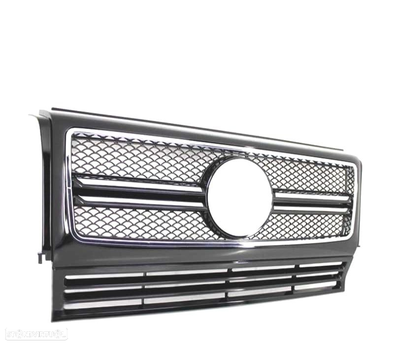 GRELHA FRONTAL MERCEDES CLASE G W463 90-12 PRETO LOOK AMG G65 - 3