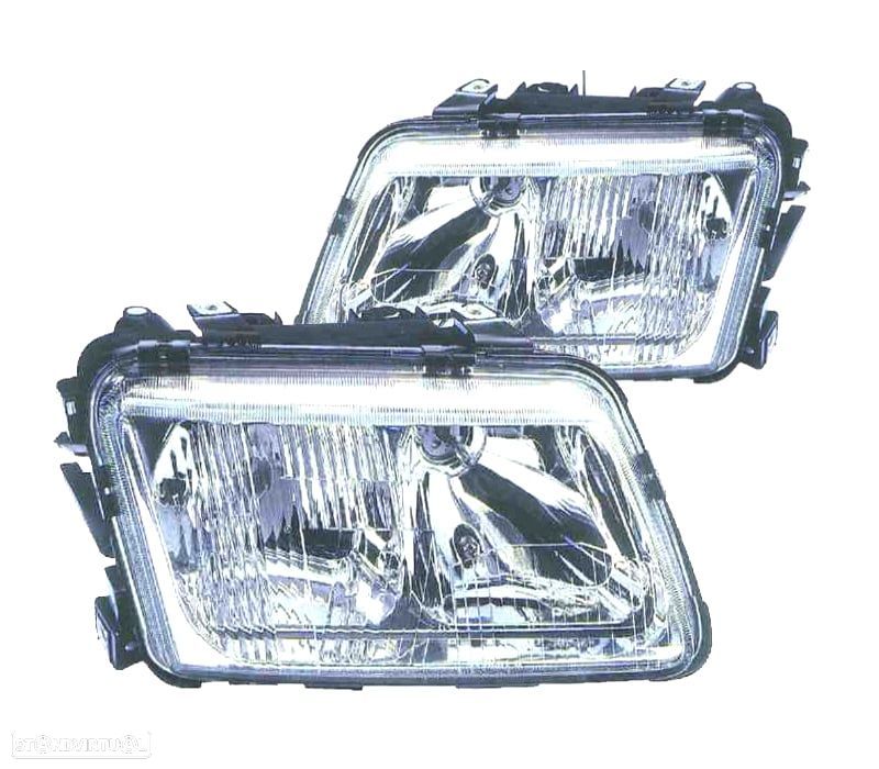 FARÓIS OPTICAS PARA AUDI A3 96-00 - 1