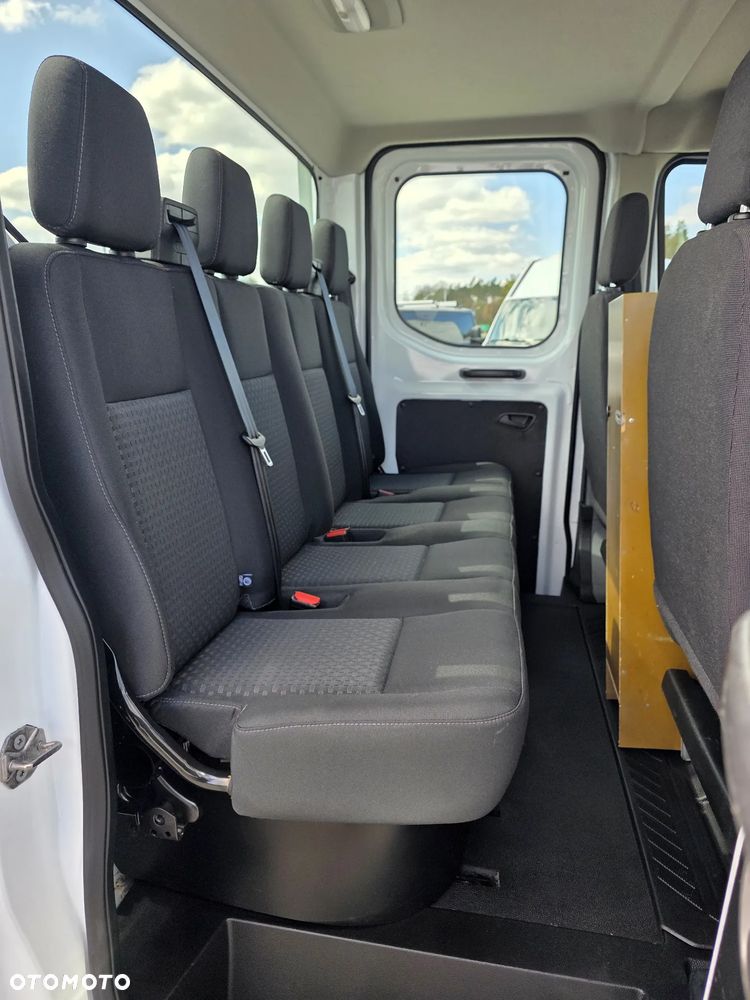 Ford TRANSIT 2,0 TDCI 170 KONNA DOKA BRYGADÓWKA 7 OSOBOWA 3,1M SKRZYNIA KLIMA WEBASTO LEDY BLIŻNIAKI DO 3,5T GWARANCJA - 22