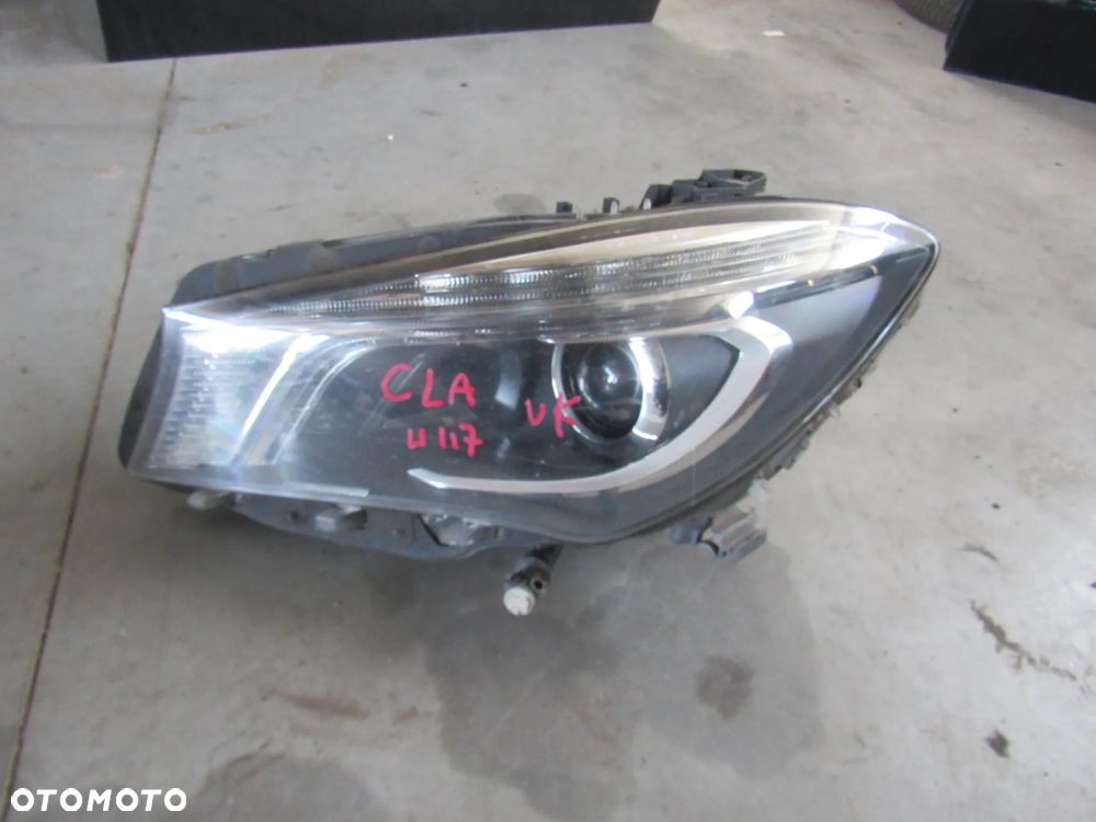 mercedes cla w117 xenon lewa prawa lampa przednia uk - 1