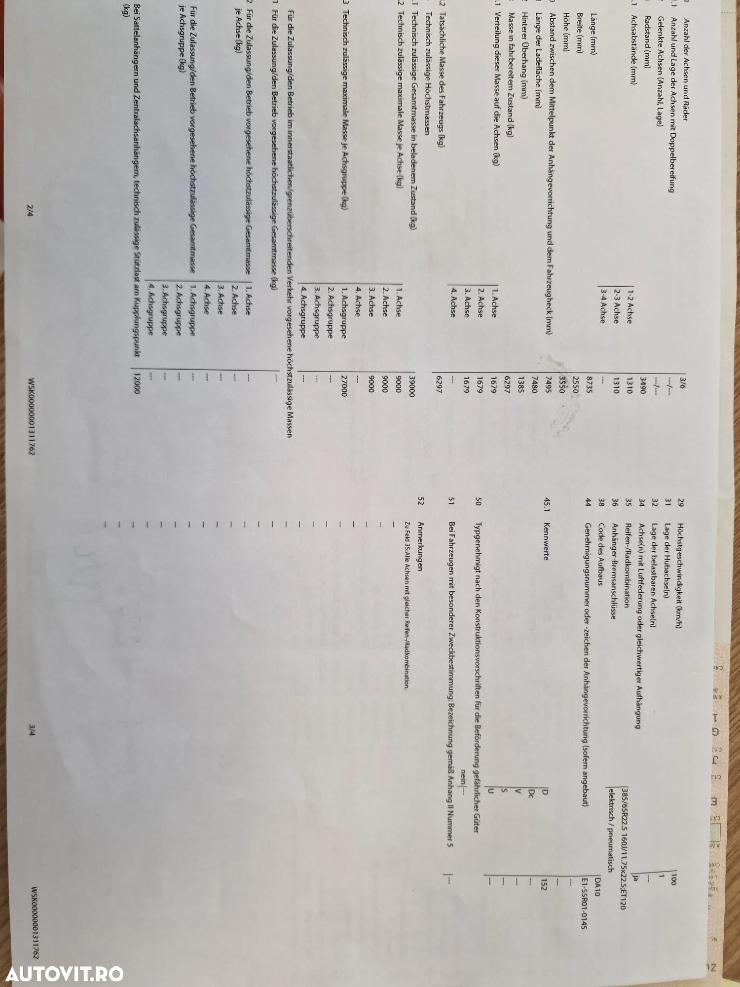 Schmitz Cargobull SKI 8.2, 28mc, Prelata CULISANTA automat, jante ALUMINIU, Anv 70% ok, otel, arata si ruleaza FOARTE BIINE, posibilitate leasing 4 ani-PROMOTIE 22900 EUR+Tva - 26