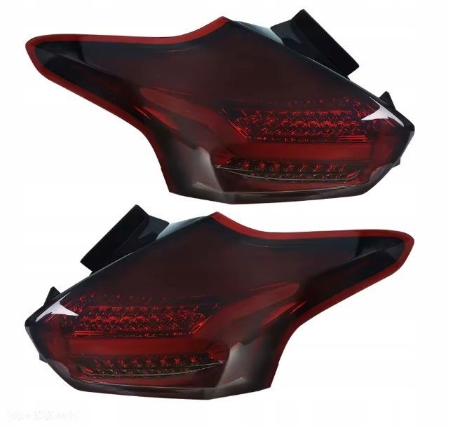 Lampy tyl kpl Full Led Bar Diod Neon Tuning Ford Focus III mk3 Lift 2014- - 1