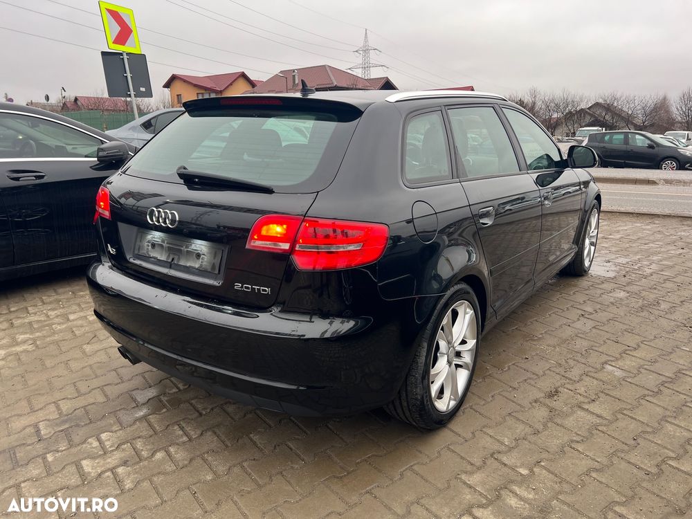 Audi A3 2.0 TDI ack DSG S line Sportpaket plus - 4