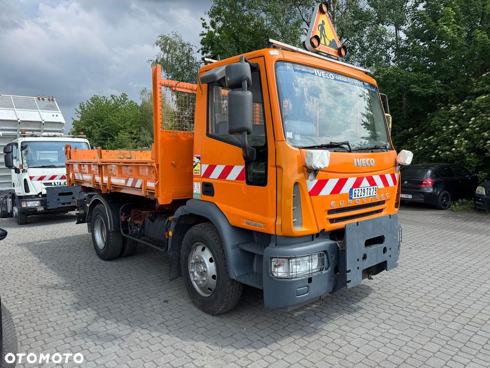 Iveco Eurocargo Wywrotka 3 str Hydroburta Specjalny Solarka Piaskarka Czołownica - 2