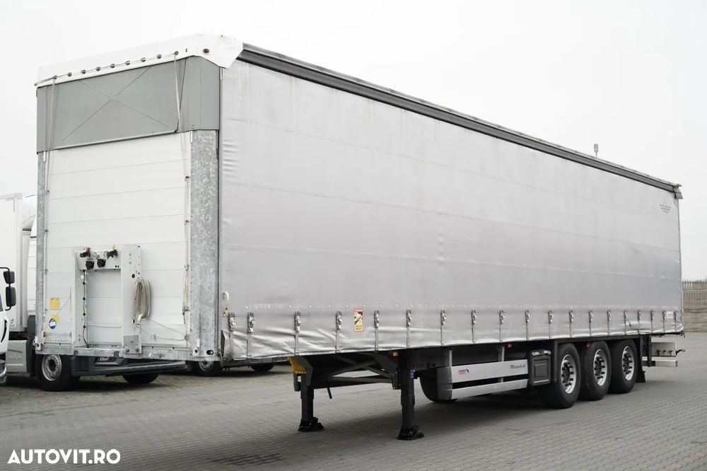 Schmitz Cargobull CORTINĂ / STANDARD / ACOPERIȘ RIDICAT / PUNȚĂ RIDICATĂ / - 1