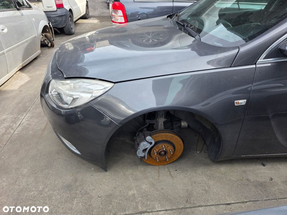 OPEL INSIGNIA A Z177 ZDERZAK MASKA BLOTNIK LAMPA CHLODNICE PAS PRZOD - 6