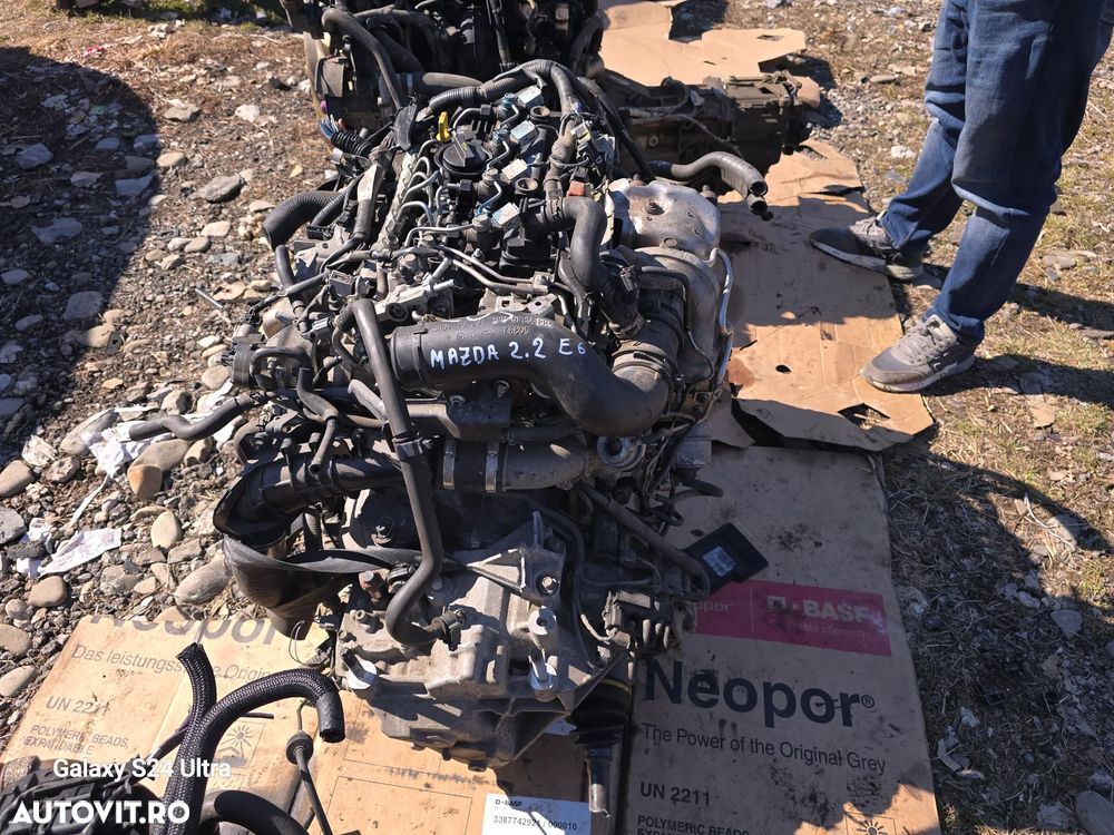 MOTOR Mazda 6 2.2  euro 6 ,biturbo,an 2017 tip SH01 ,fara anexe - 2