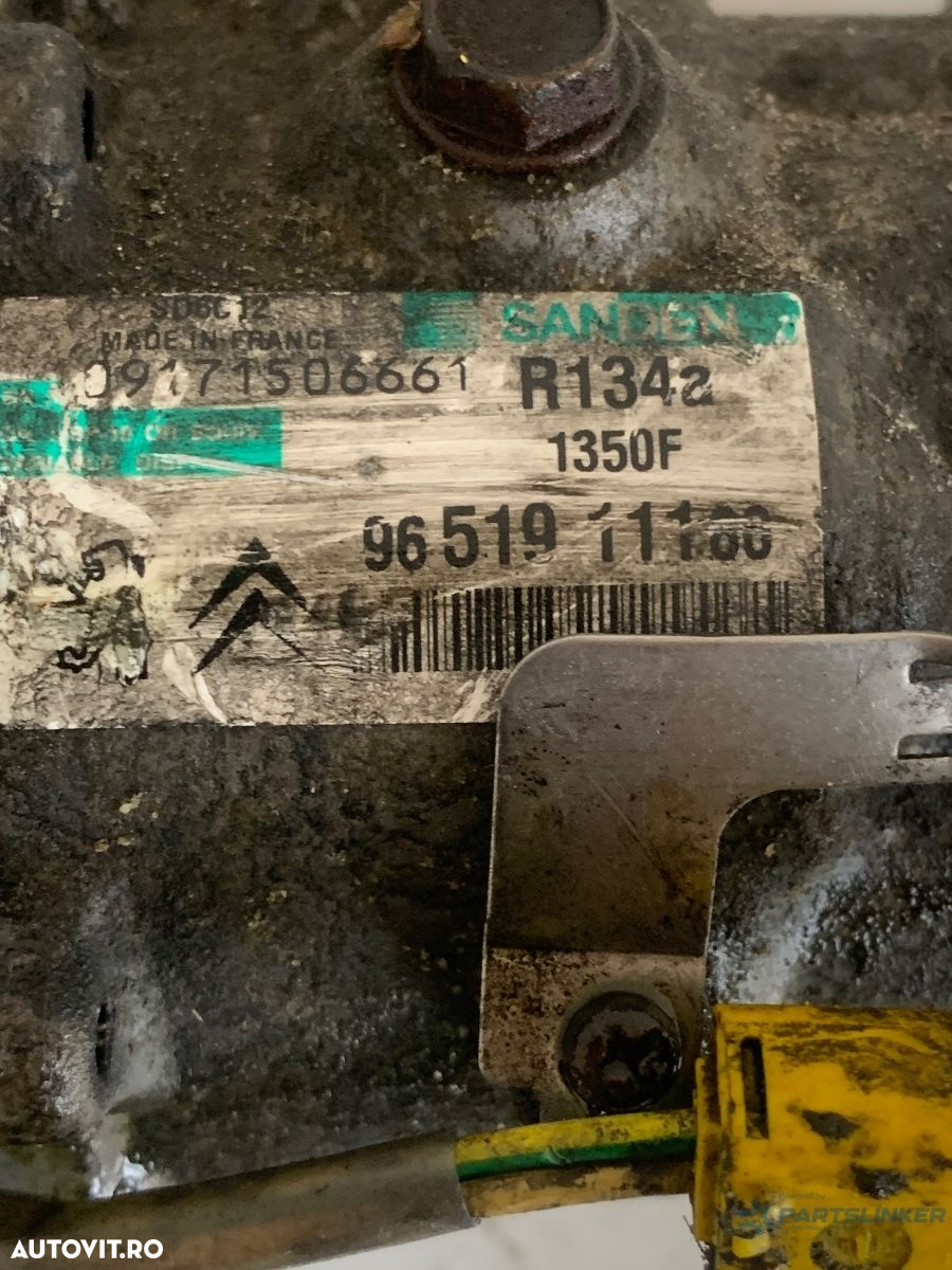 Compresor  AC CITROËN C4 I LC_ 2004 - 2013 2.0HDI OEM 9651911180 - 3