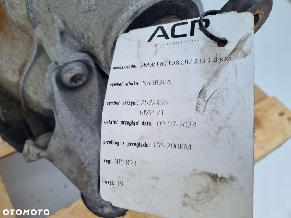 BMW E90 E91 E92 2.0 i AUTOMATYCZNA SKRZYNIA BIEGÓW automat 7572455 6HP-21 - 11