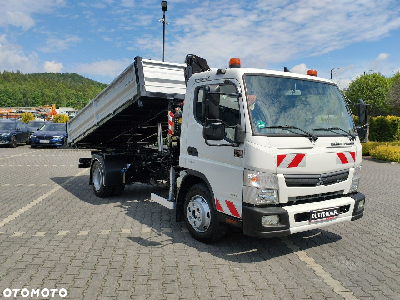 Mitsubishi Canter Fuso 9C18 3.0/180KM Automat, HDS FASSI F30 Wywrotka 3-str - 16