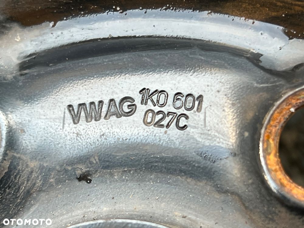 4x FELGA STALOWA FELGI STALOWE R15 6J 5x112 ET47 SKODA OCTAVIA II  SEAT AUDI A4 A6 VW CADDY 1K0601027C - 9