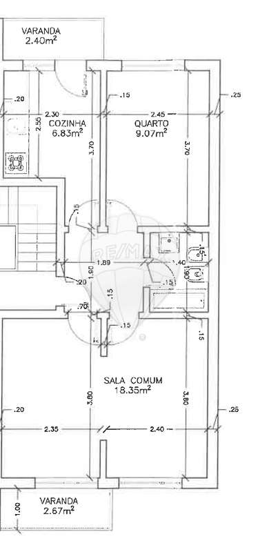 Apartamento T1 para venda - Grande imagem: 5/5