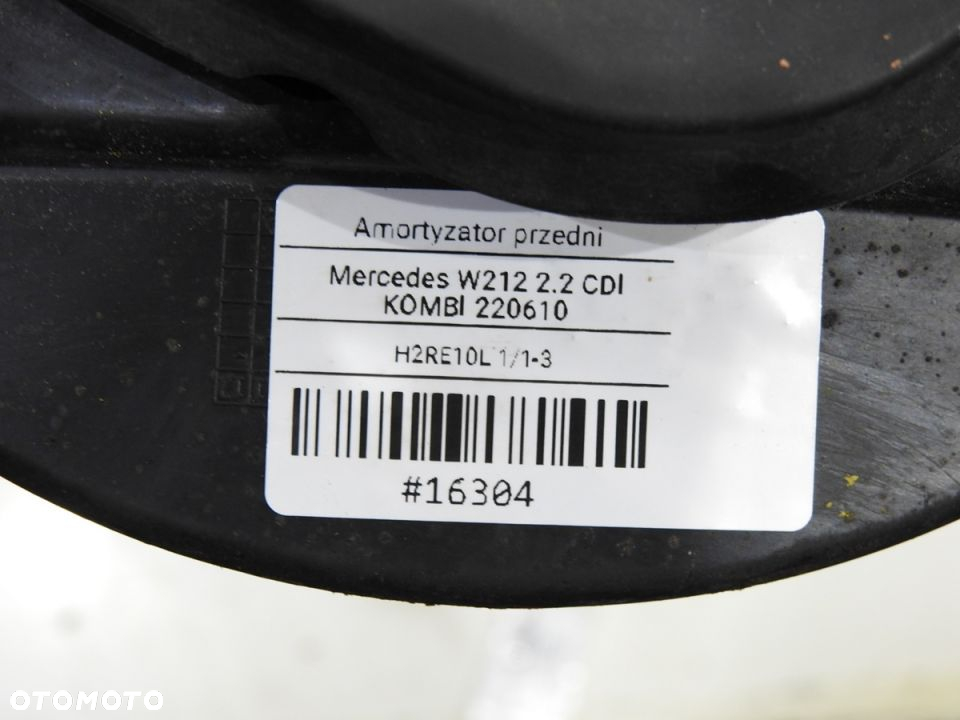 MCPERSON AMORTYZATOR SPRĘŻYNA PRZÓD W212 2.2 CDI - 5