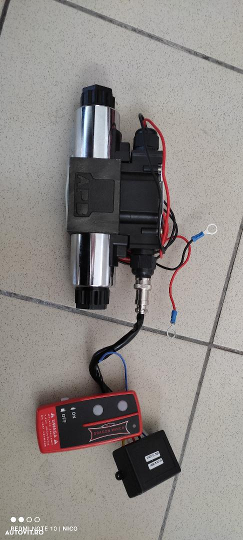 kit comanda troliu hidraulic - 2