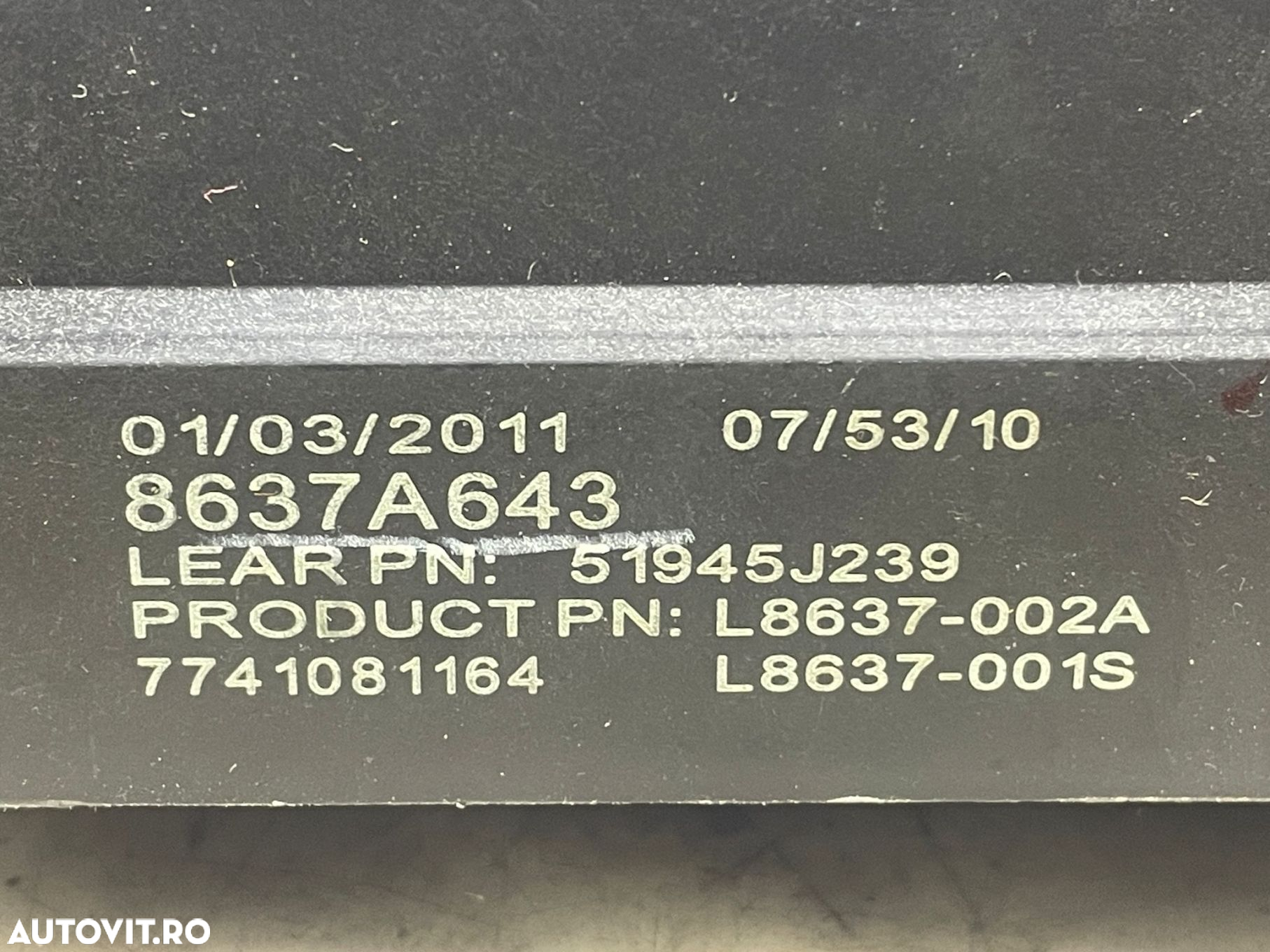 Calculator modul imobilizator 8670a029 Mitsubishi ASX 1 [2010 - 2012] - 5