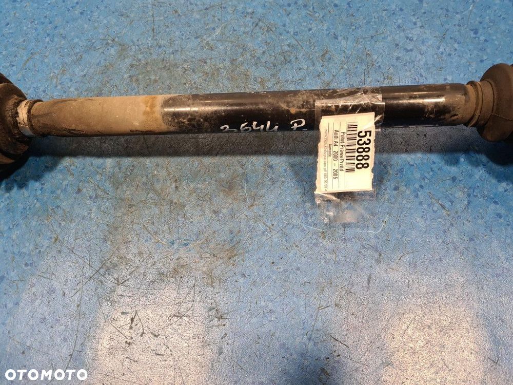 AUDI A4 B6 2.0 PÓŁOŚ PRAWA PRZÓD 4A0407341B ALT - 3