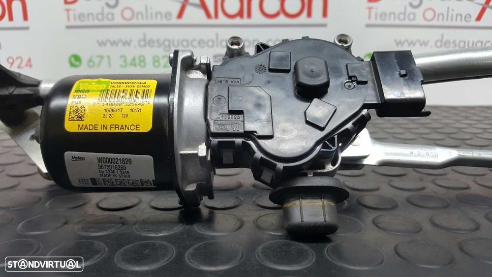 MOTOR LIMPA-VIDROS FRONTAL CITROEN C-ELYSÉE SEDUCTION - 8