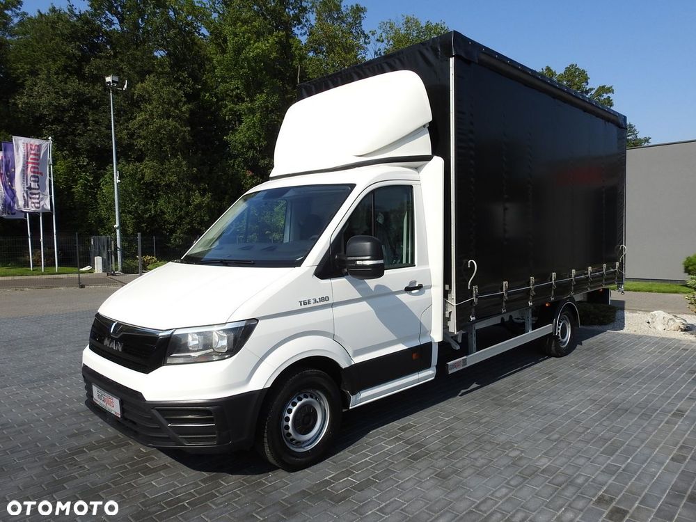 MAN TGE PLANDEKA 10 PALET KLIMATYZACJA  180KM - 7