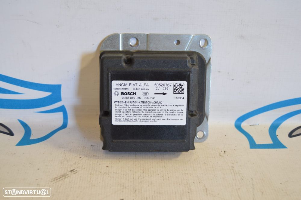 CENTRALINA ECU SENSOR AIRBAG BOSCH 0285010935 50520767 ALFA ROMEO GIULIETTA 940 1.6 JTDM 105CV 940A3000 - 3