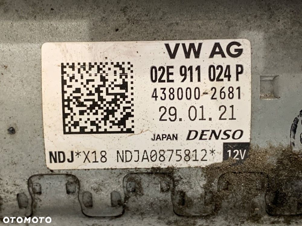 ROZRUSZNIK  VW ARTEON (3H7, 3H8) 2017 - 2022 TSI R 235 kW [320 KM] benzyna 2020 - 2022 02E911024P - 4